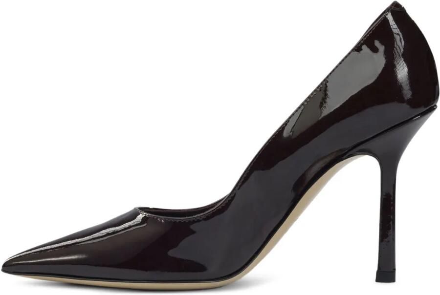 Ninalilou 80 mm pumps met stilettohak en puntige neus Paars - Foto 4