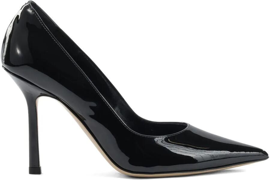Ninalilou 95 mm Eva pumps met puntige neus Zwart