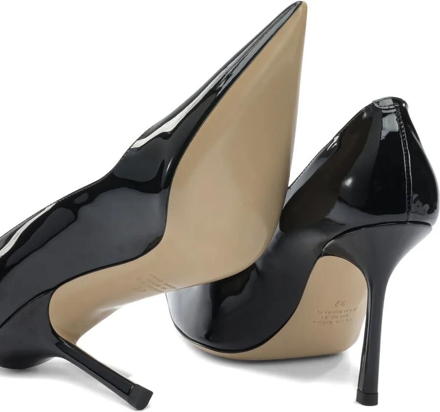 Ninalilou 95 mm Eva pumps met puntige neus Zwart - Foto 2