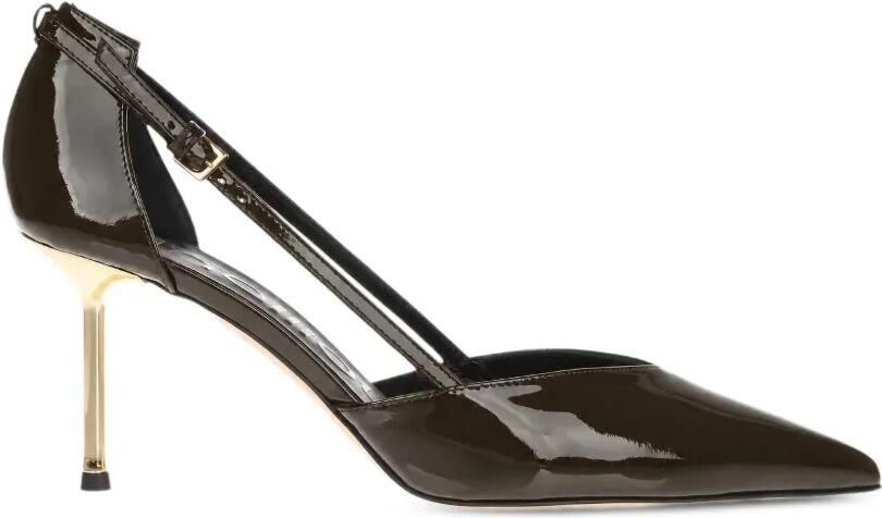 Ninalilou Helen lakleren pumps Bruin