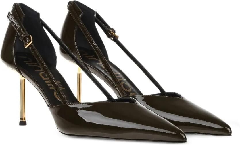Ninalilou Helen lakleren pumps Bruin - Foto 3