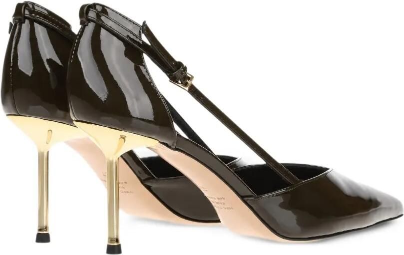 Ninalilou Helen lakleren pumps Bruin - Foto 4