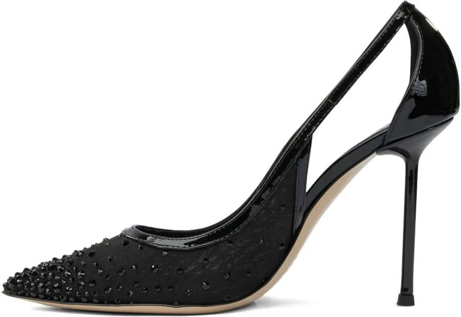Ninalilou Helen verfraaide pumps Zwart