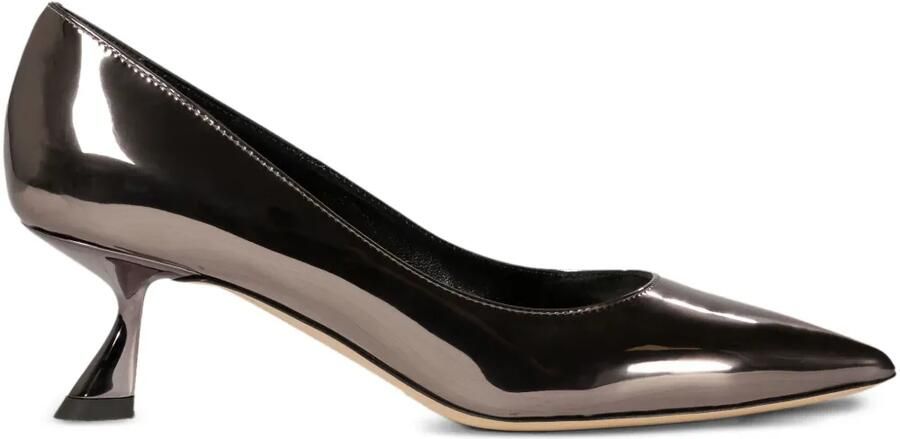 Ninalilou Metallic pumps Grijs