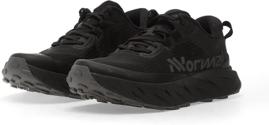 NNORMAL Cadí sneakers met logodetail Zwart