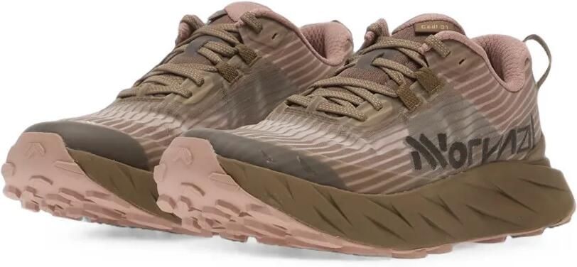 NNORMAL Cadí sneakers met veters Bruin - Foto 3