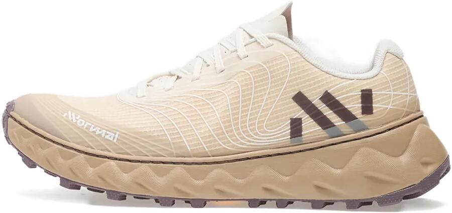 NNORMAL Tomir 2.0 sneakers met logoprint Beige