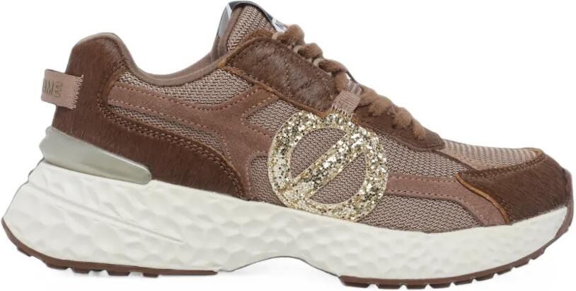 No Name Carter 2.0 glitter-logo sneakers Bruin