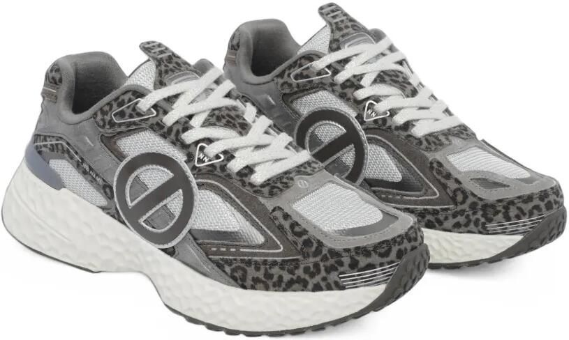 No Name Carter 2.0 leopard-print sneakers Grijs - Foto 4