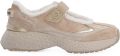 No Name Carter 2.0 sneakers met klittenband Beige - Beige