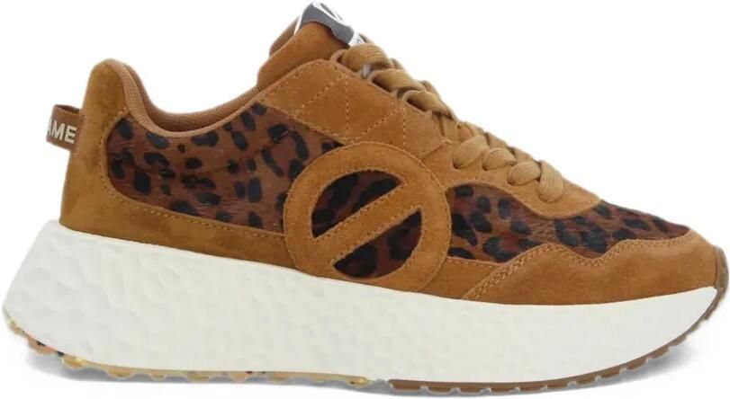 No Name Carter Jogger leopard-print sneakers Bruin