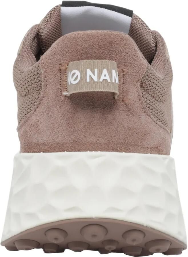 No Name Carter suede-panelled sneakers Bruin - Foto 2