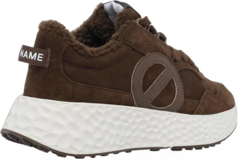 No Name Carter suede sneakers Bruin - Foto 3