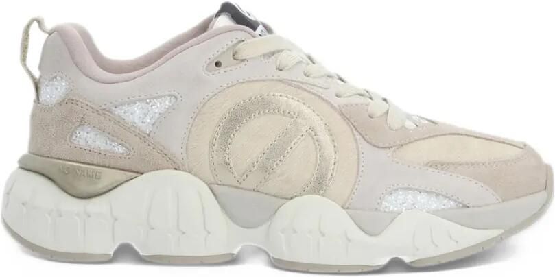No Name Krazee Runner panelled sneakers Beige