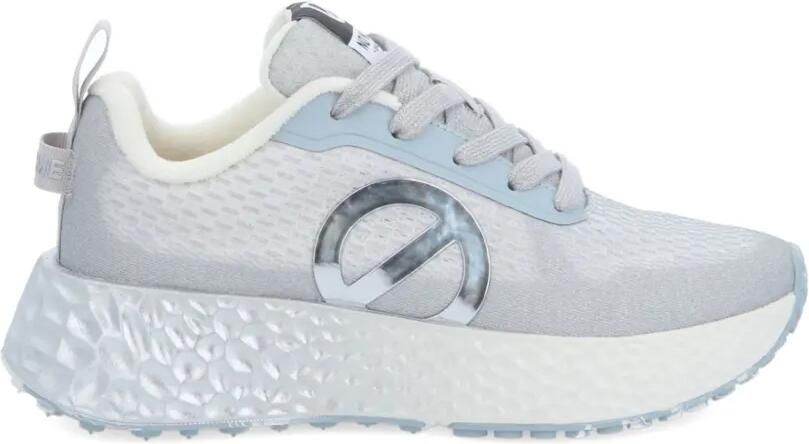 No Name Sneakers met logo Grijs