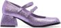 Nodaleto Bacara Mary Jane schoenen met glitter Paars - Thumbnail 1