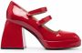 Nodaleto Bulla Babies leren pumps Rood - Thumbnail 1