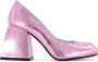 Nodaleto Bulla Babies leren pumps Roze - Thumbnail 1