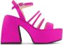 Nodaleto Bulla Chibi sandalen met plateauzool Roze - Thumbnail 1