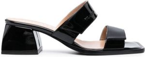 Nodaleto Bulla sandalen met dubbele bandjes Zwart