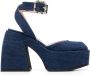 Nodaleto Sofia Bulla pumps met plateauzool Blauw - Thumbnail 1