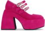 Nodaleto Decolleté pumps met plateauzool Roze - Thumbnail 1