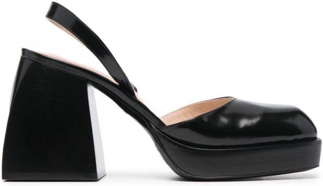 Nodaleto Glanzende pumps Zwart