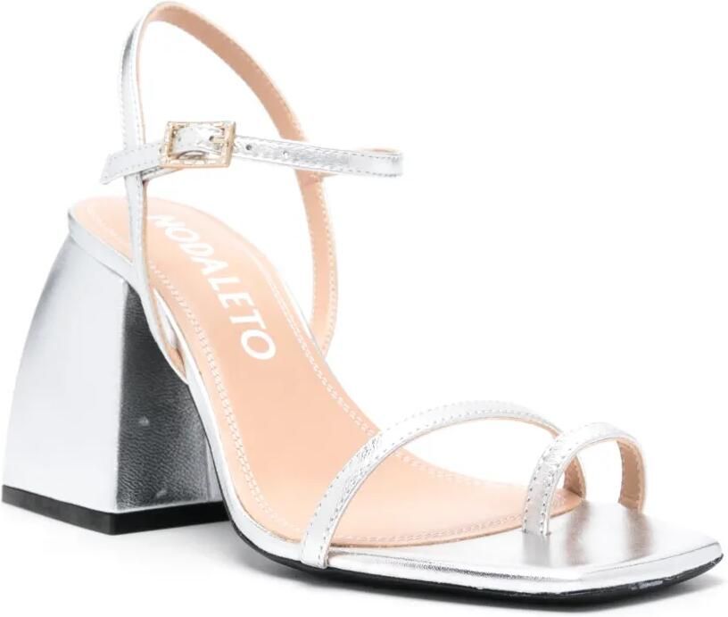 Nodaleto 90 mm Sally sandalen Zilver