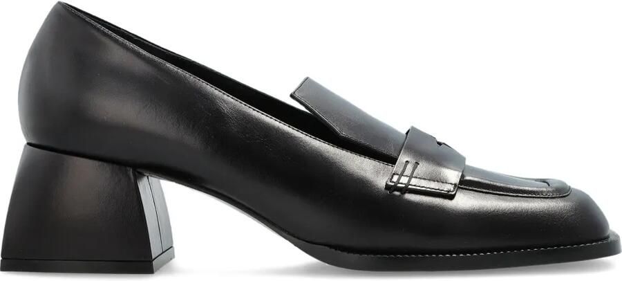 Nodaleto Bulla Cara 50mm loafers met blokhak Zwart