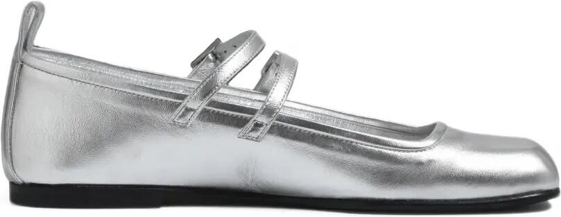 Nodaleto Bulla Rina ballerina's met gesp Zilver