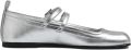 Nodaleto Bulla Rina ballerina's met gesp Zilver - Zilver