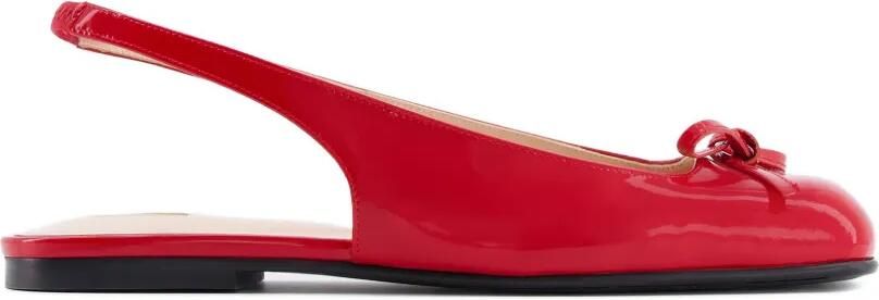 Nodaleto Bulle Node SB ballerina's met strik Rood