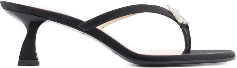 Nodaleto Dona Ariel sandalen verfraaid met ster Zwart