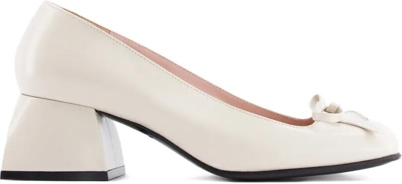 Nodaleto Node pumps met strik Wit