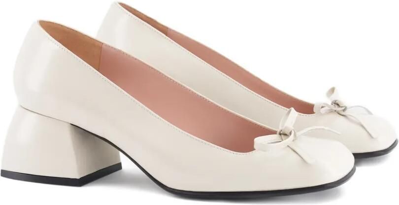Nodaleto Node pumps met strik Wit - Foto 3