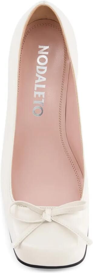 Nodaleto Node pumps met strik Wit - Foto 4