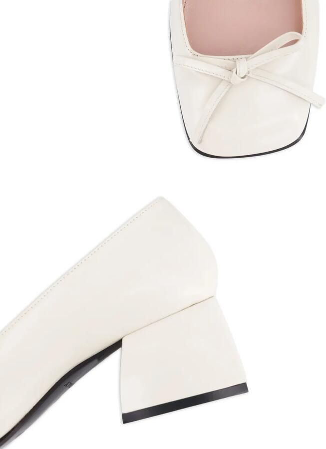 Nodaleto Node pumps met strik Wit - Foto 2