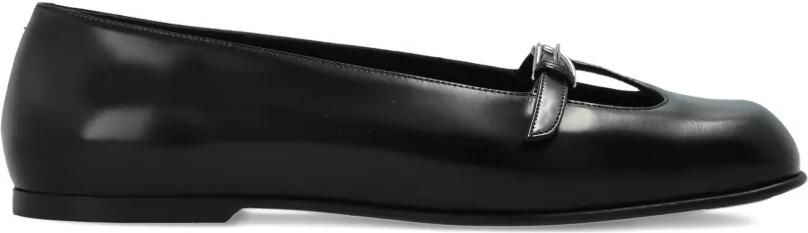Nodaleto Sneakers met gespbandje Zwart
