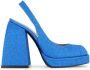 Nodaleto Pumps met blokhak Blauw - Thumbnail 1