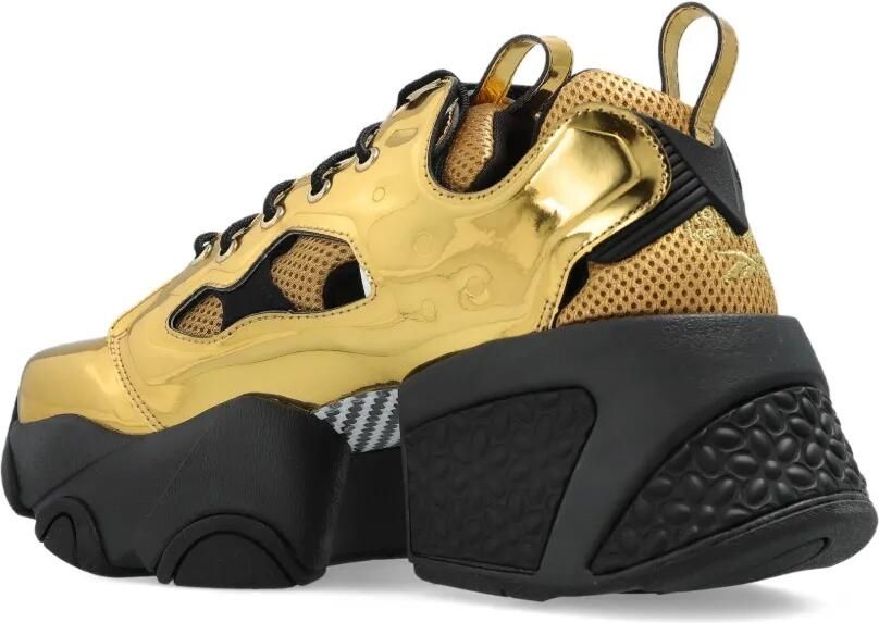 Noir Kei Ninomiya x Comme des Garçons sneakers met plateauzool en uitgesneden details Goud - Foto 4