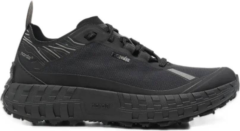 Norda logo-patch sneakers Zwart