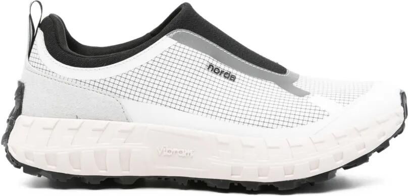 Norda Slip-on sneakers met mesh vlakken Wit