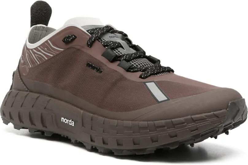 Norda Sneakers met vlakken Bruin - Foto 2
