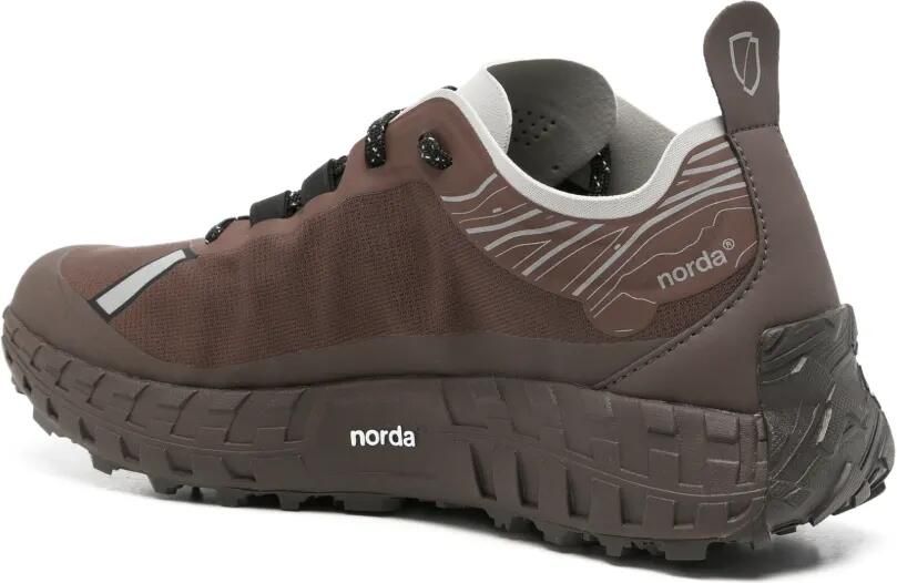 Norda Sneakers met vlakken Bruin - Foto 3