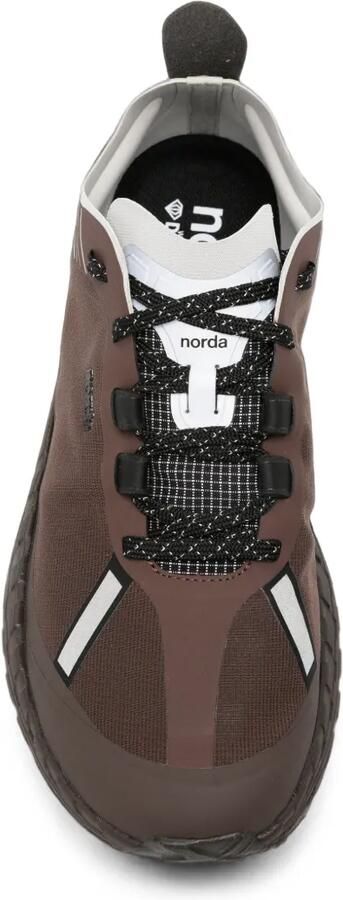 Norda Sneakers met vlakken en logoprint Bruin - Foto 3