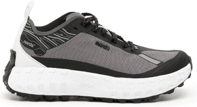 norda Sneakers met chunky zool Zwart