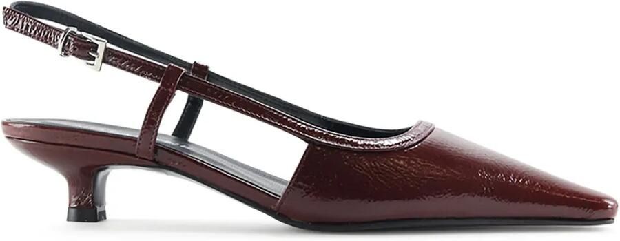 Notabene 35 mm Elena slingback pumps Rood
