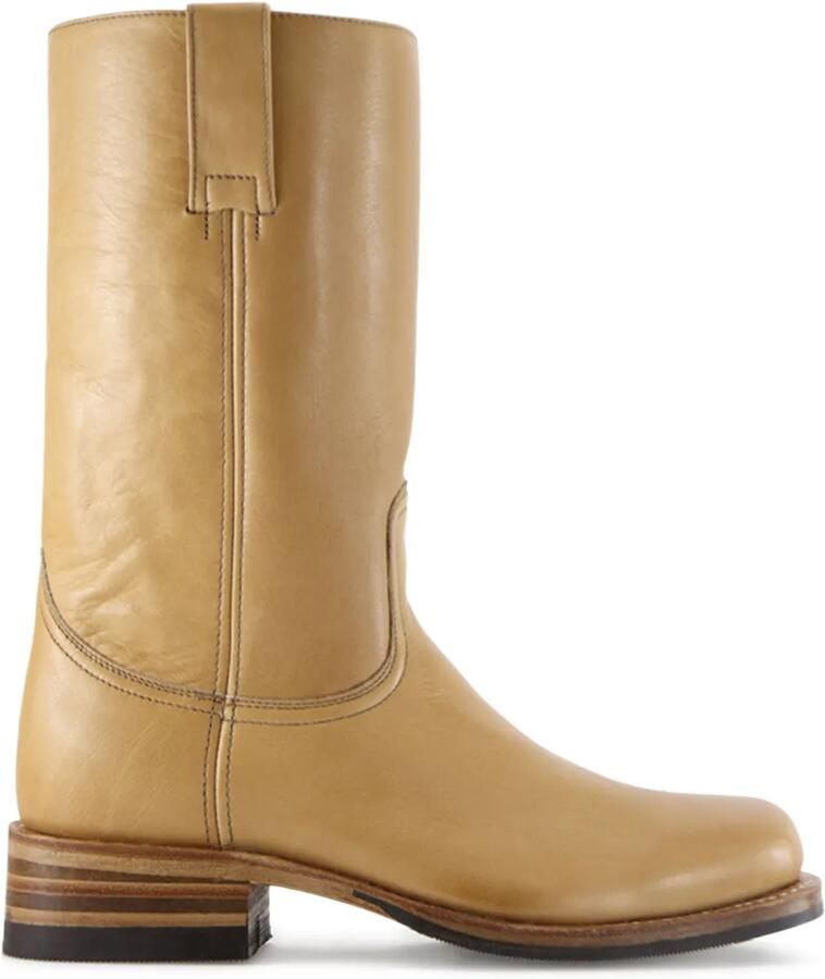 Notabene Achilles leren laarzen Beige