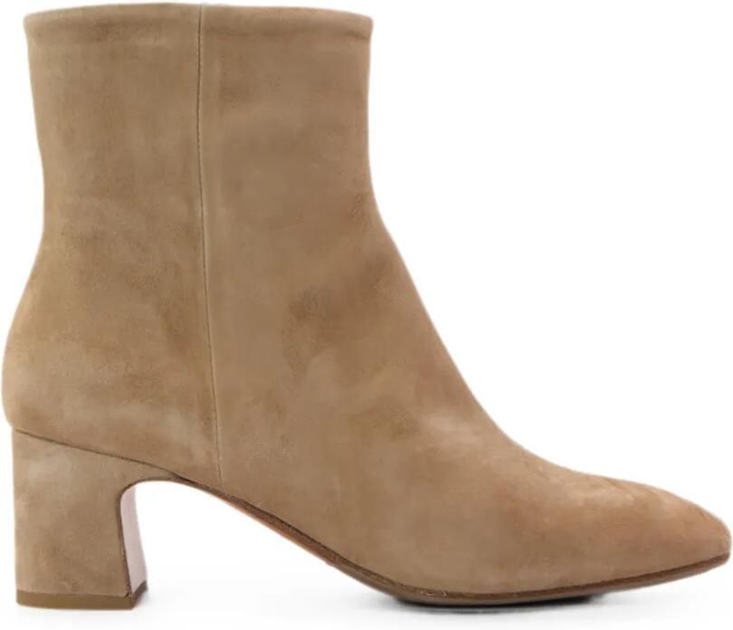 Notabene Alex suède enkellaarzen Beige