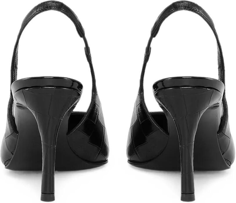 Notabene Anais leren slingback pumps Zwart - Foto 2